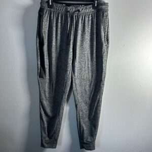 American Eagle Active 24/7 Joggers Mens Medium Gray Heather Tapered Sweatpants